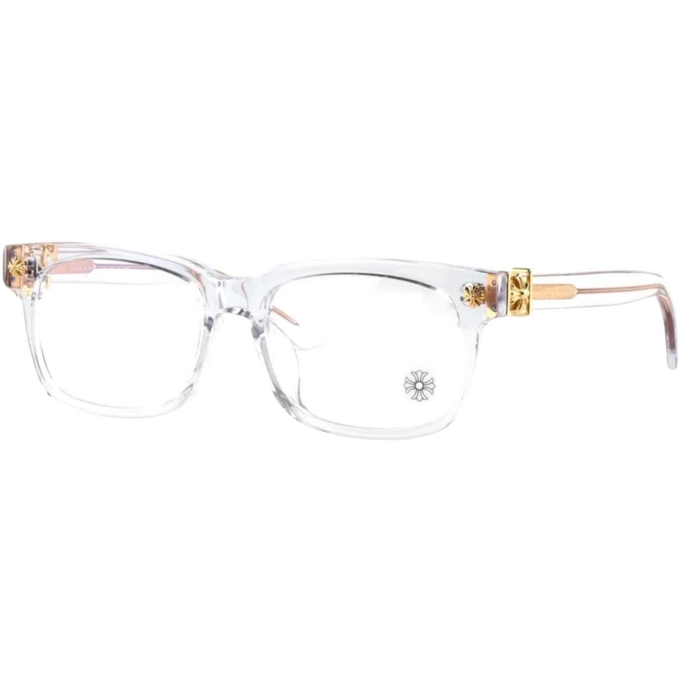 Chrome Hearts Vagilante Crystal/18k Gold Glasses