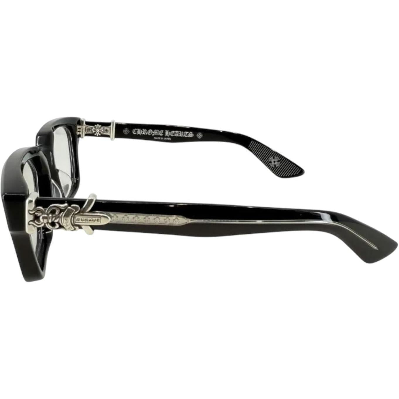 Chrome Hearts Vagillionaire II Black/Silver Glasses