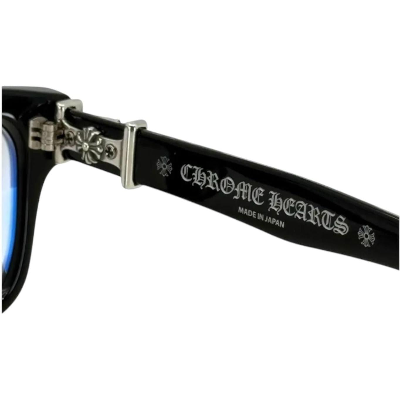 Chrome Hearts Vagillionaire II Black/Silver Glasses