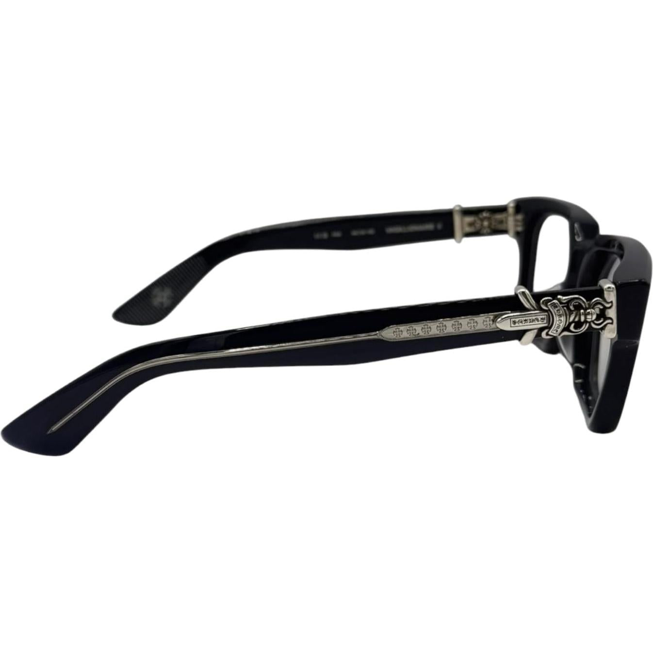 Chrome Hearts Vagillionare Peacock/Clear Glasses