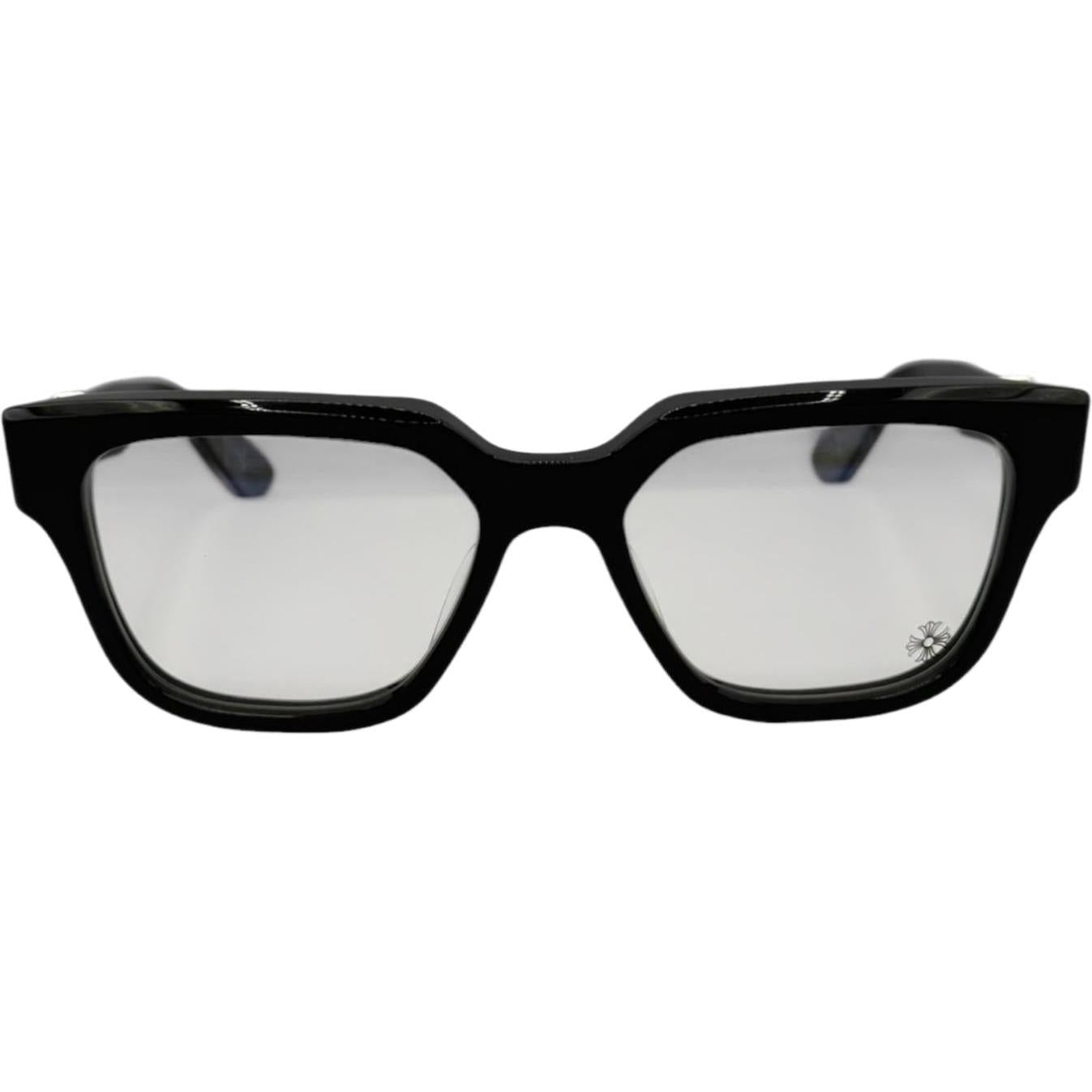 Chrome Hearts Vagillionare Peacock/Clear Glasses