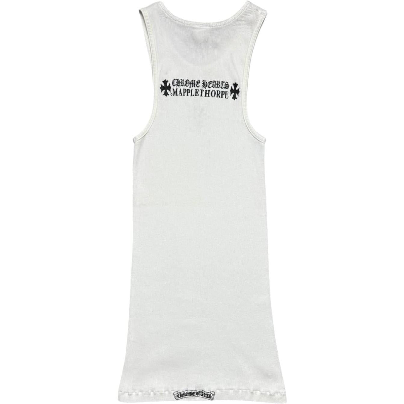 Chrome Hearts Vintage Robert Mapplethorpe Tank Top White