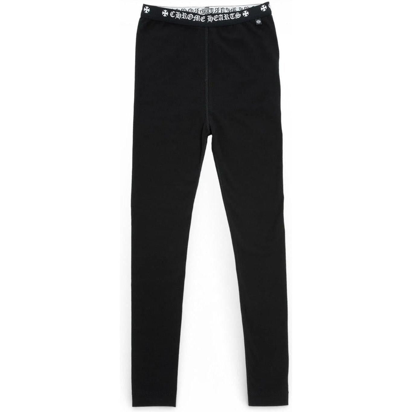 Chrome Hearts Women's Horseshoe Leggings Black