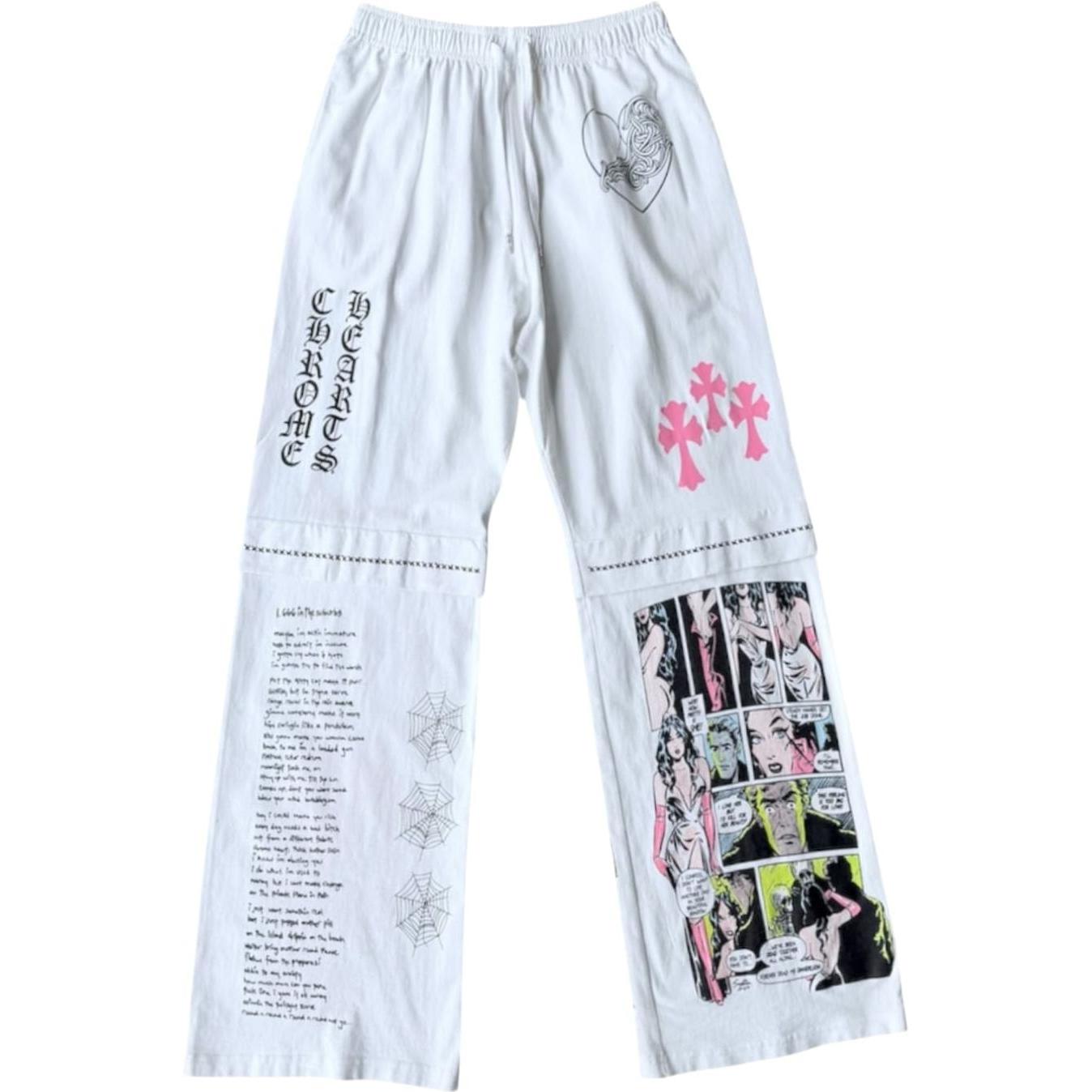 Chrome Hearts x Deadly Doll Miami Exclusive Sweatpants White