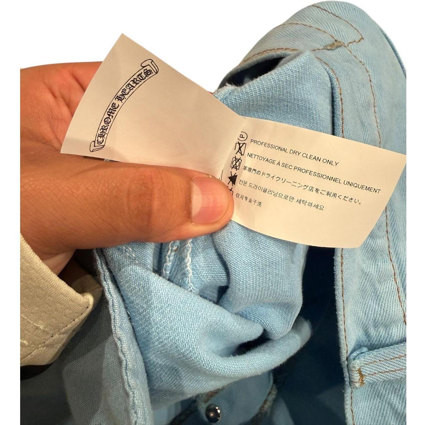 Chrome Hearts x Drake Certified Lover Boy Vintage Levi's Jeans Washed Blue (Miami Exclusive) - Gently Used