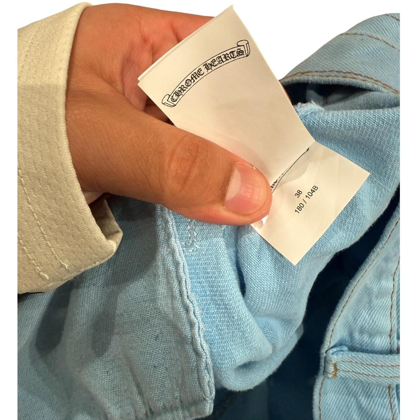 Chrome Hearts x Drake Certified Lover Boy Vintage Levi's Jeans Washed Blue (Miami Exclusive) - Gently Used