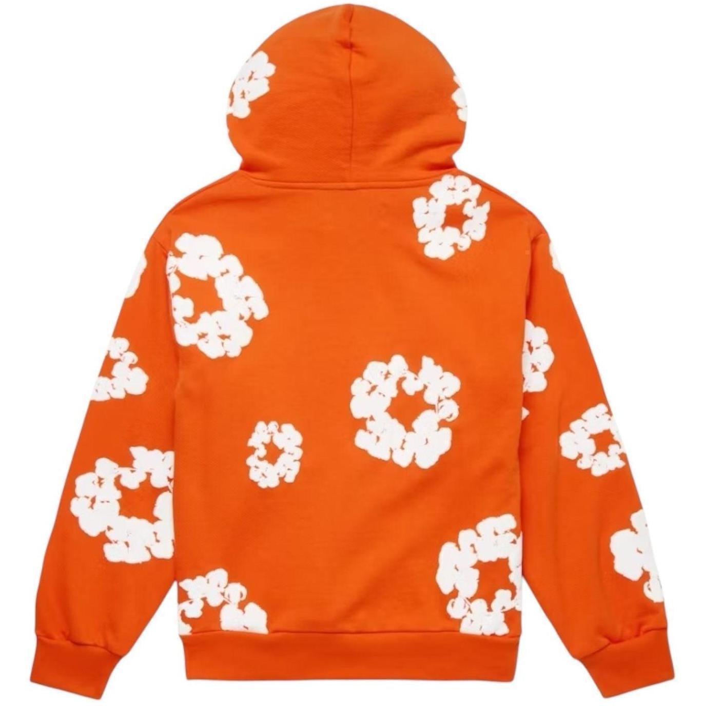 Denim Tears Cotton Wreath Hoodie Orange