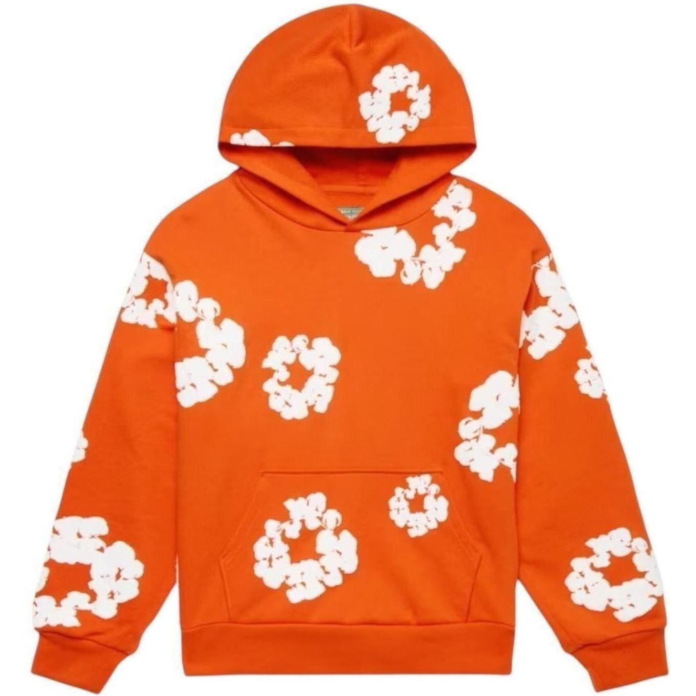 Denim Tears Cotton Wreath Hoodie Orange