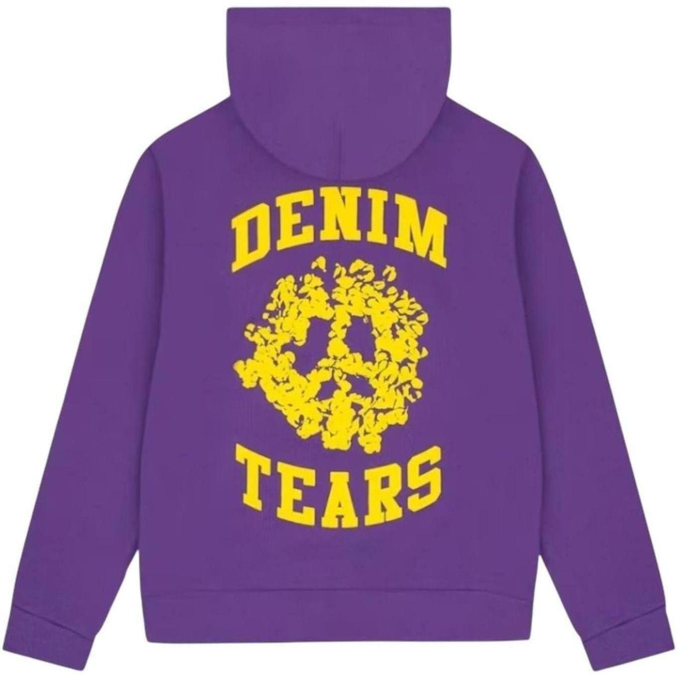 Denim Tears Denim University Zip Hoodie Purple