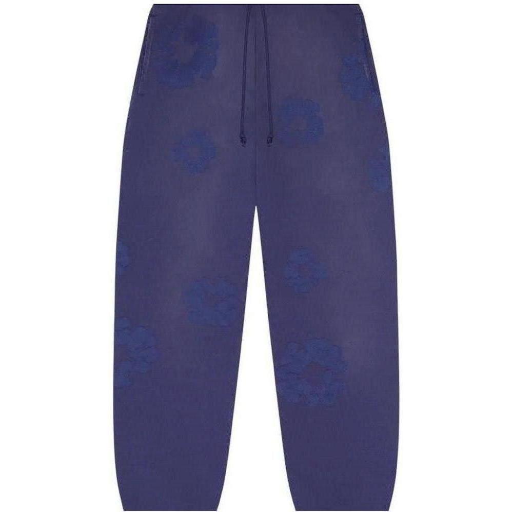 Denim Tears Mono Cotton Wreath Sweatpants Washed Blue