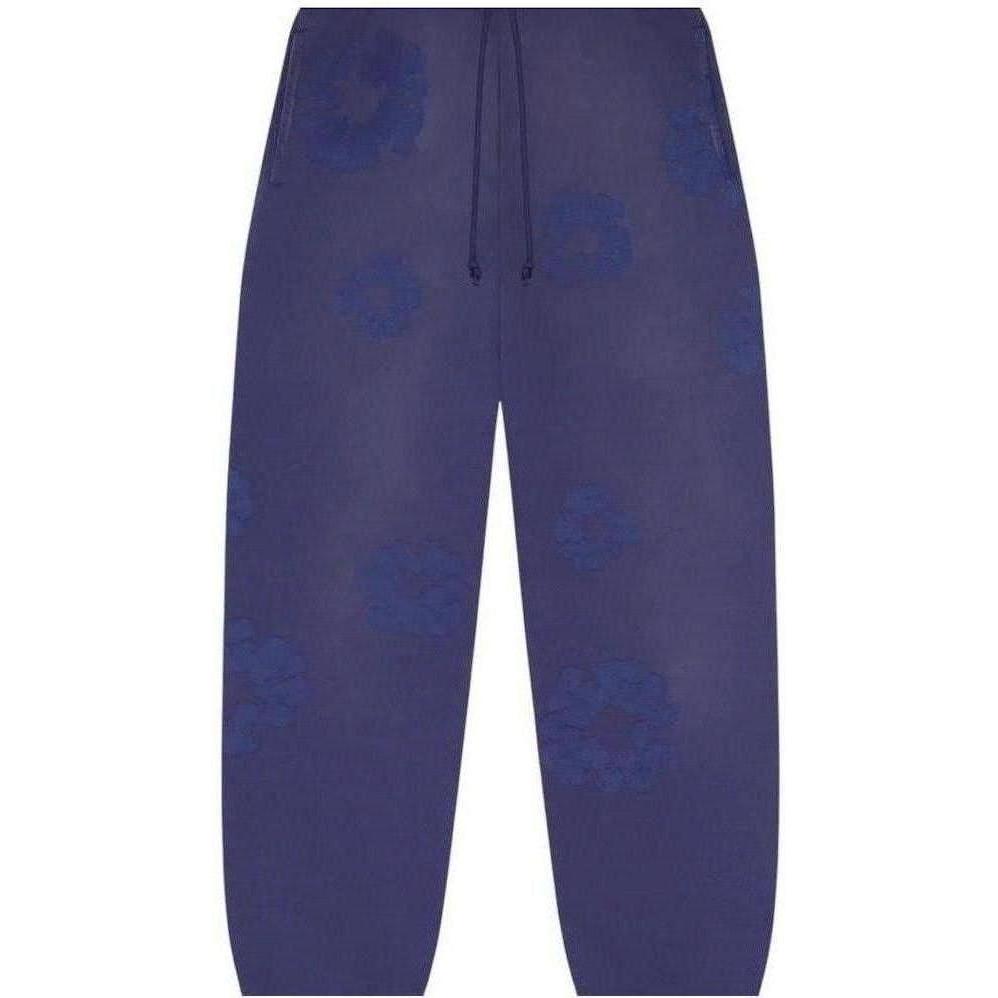 Denim Tears Mono Cotton Wreath Sweatpants Washed Blue
