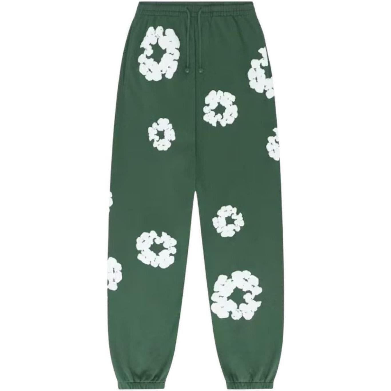 Denim Tears The Cotton Wreath Sweatpants Green