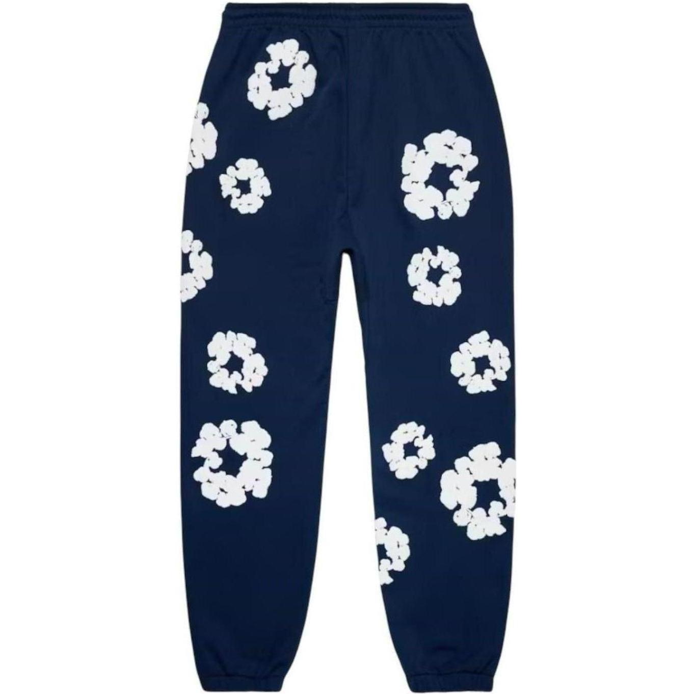 Denim Tears The Cotton Wreath Sweatpants Navy