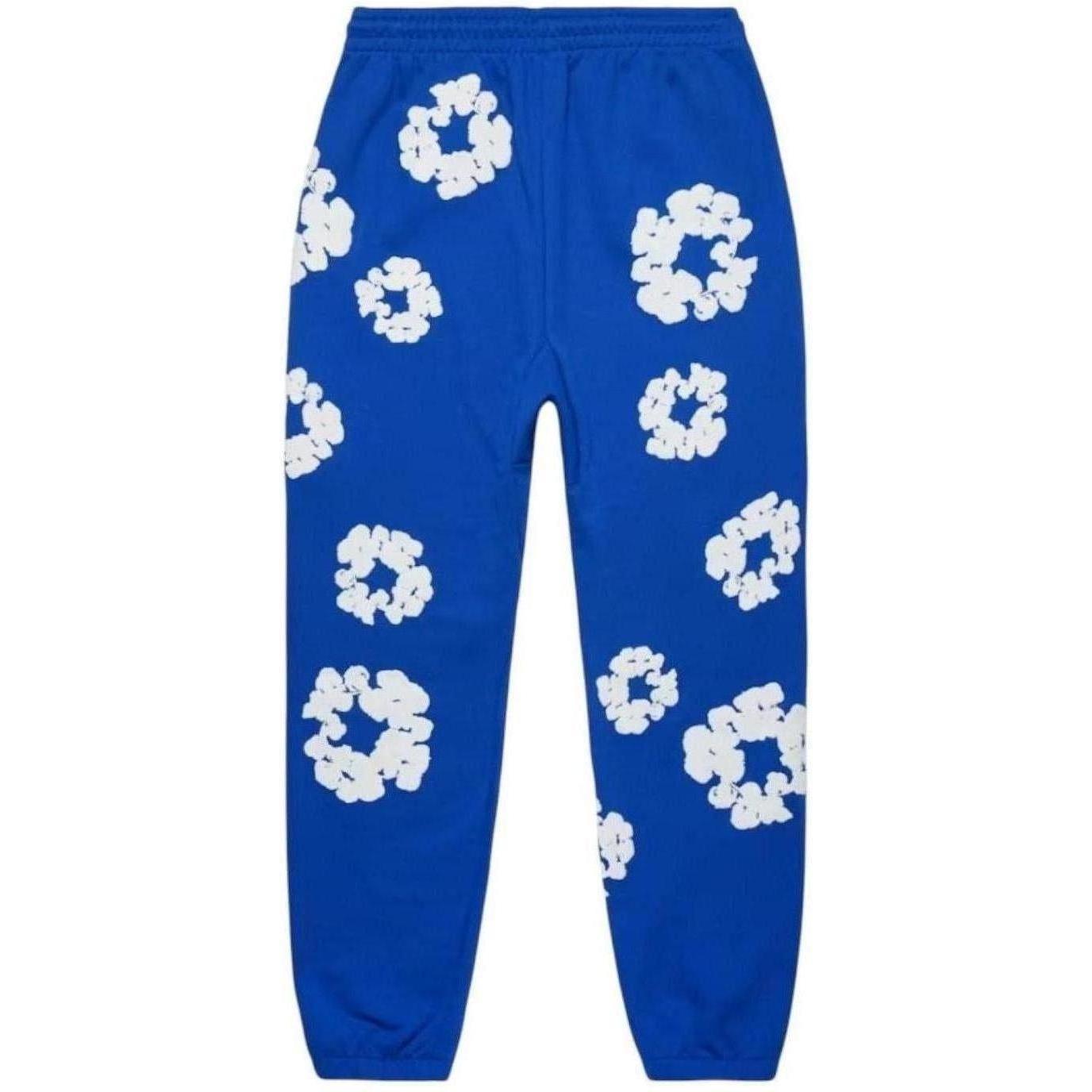 Denim Tears The Cotton Wreath Sweatpants Royal Blue