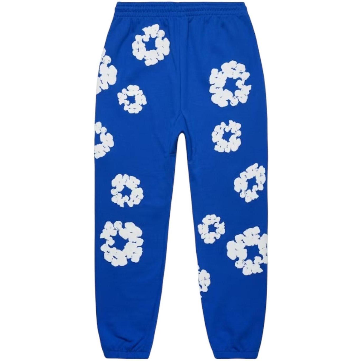 Denim Tears The Cotton Wreath Sweatpants Royal Blue