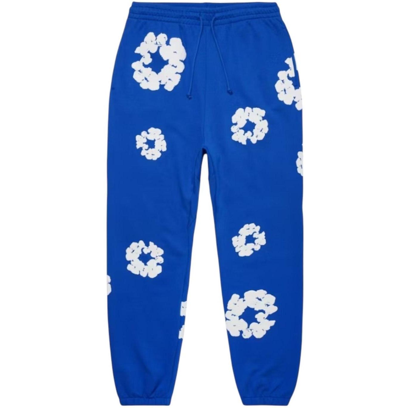 Denim Tears The Cotton Wreath Sweatpants Royal Blue