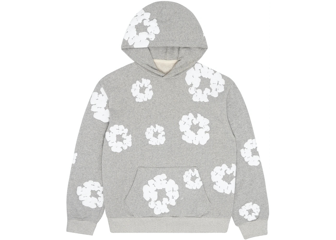 Denim Tears Cotton Wreath Hoodie Grey