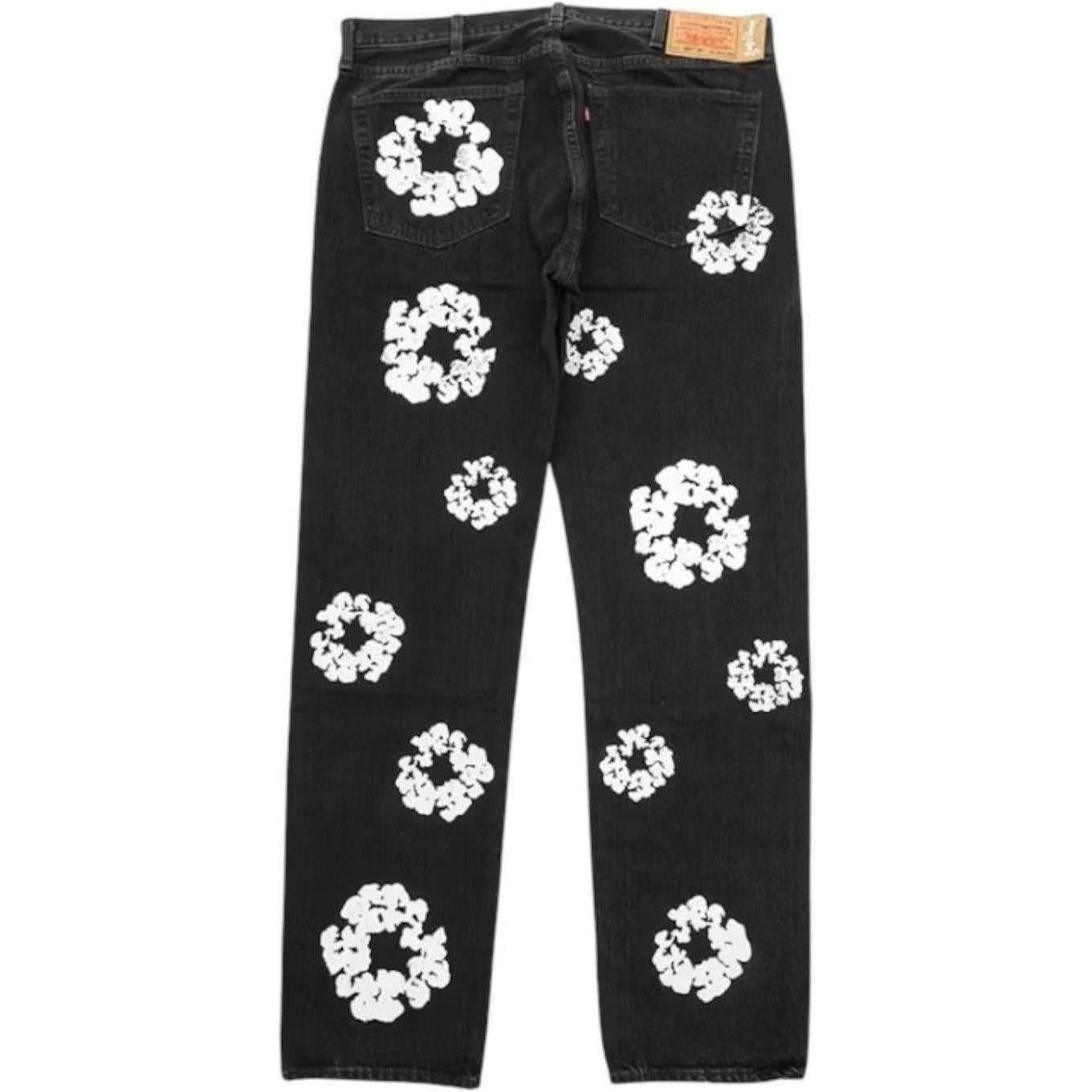 Denim Tears x Levi's Cotton Wreath Jean Black