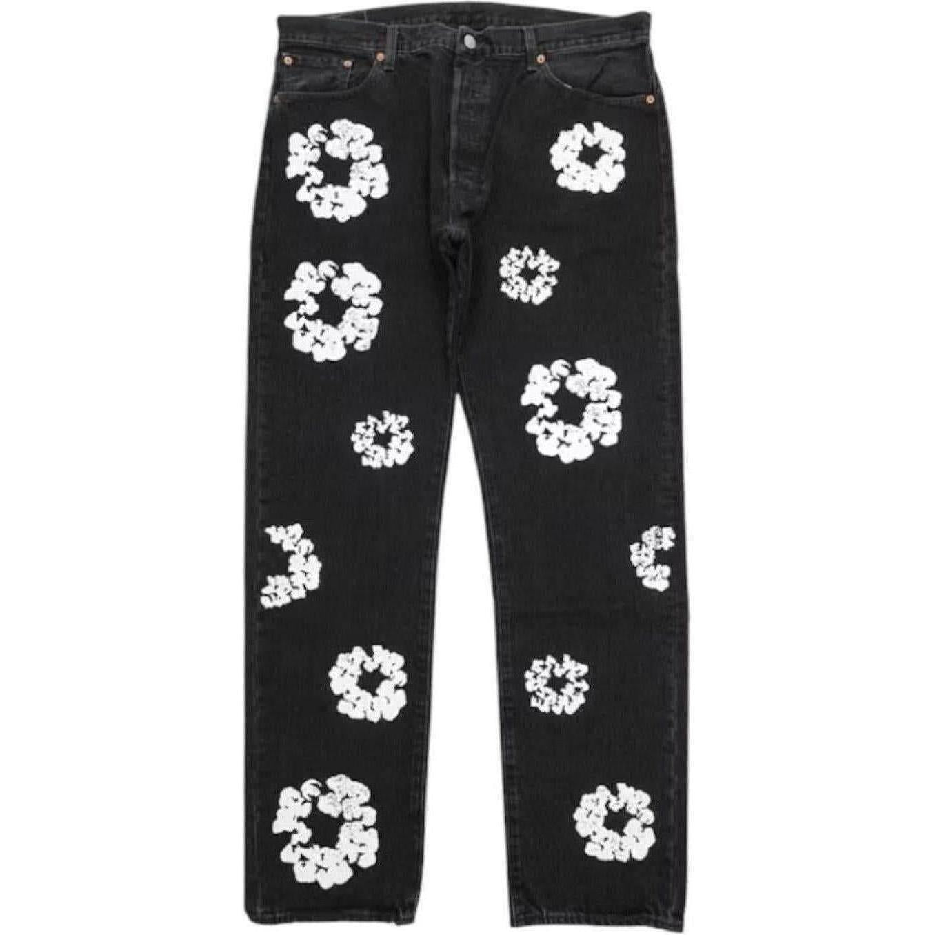 Denim Tears x Levi's Cotton Wreath Jean Black