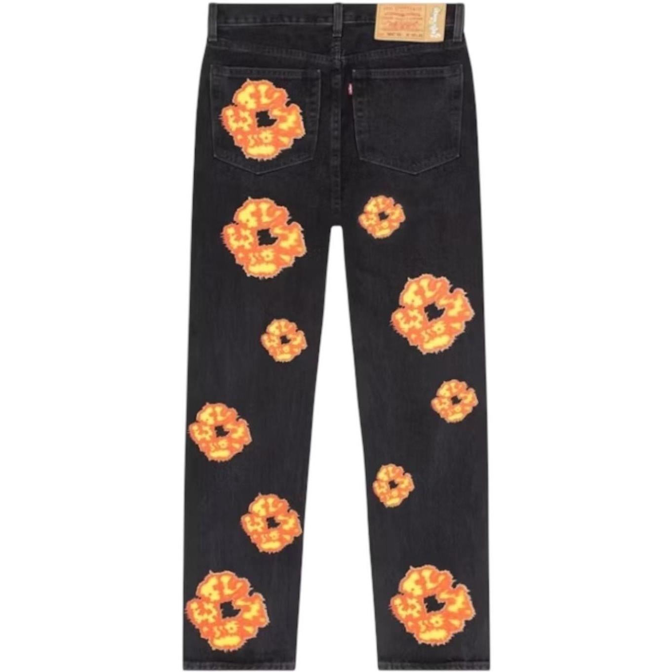 Denim Tears x Offset 501 Jeans Black