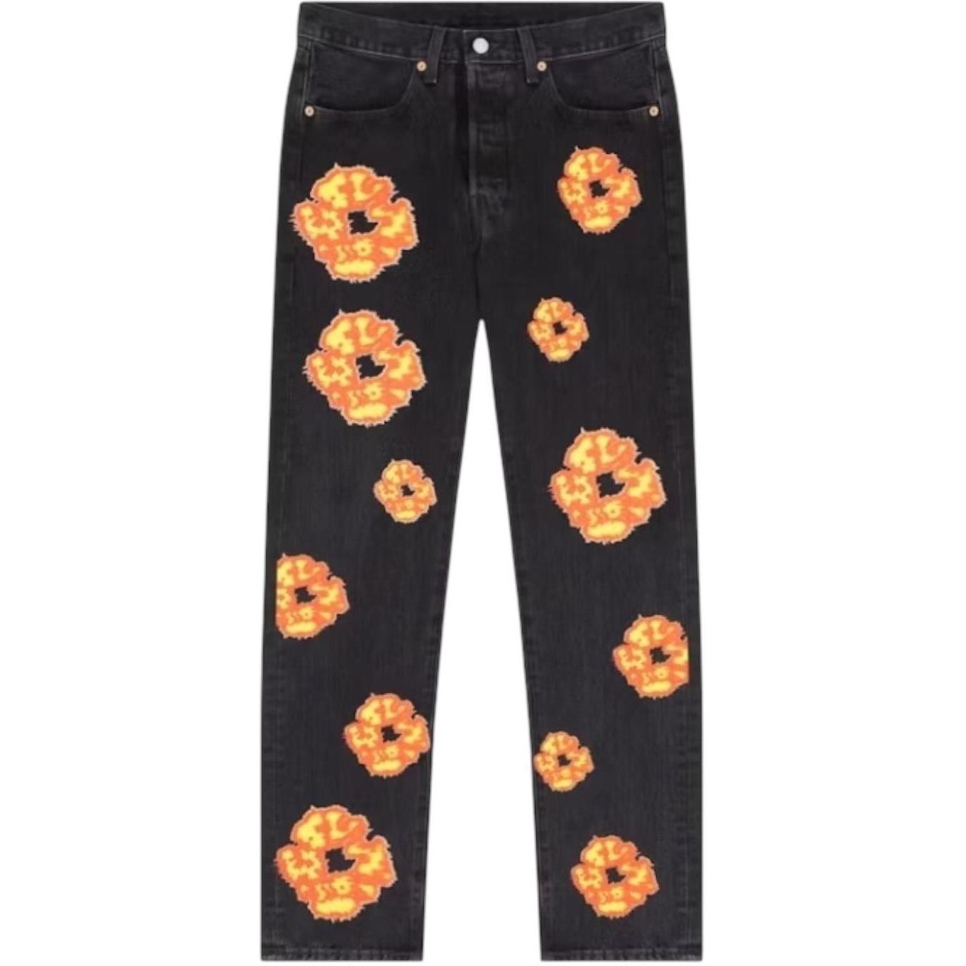 Denim Tears x Offset 501 Jeans Black