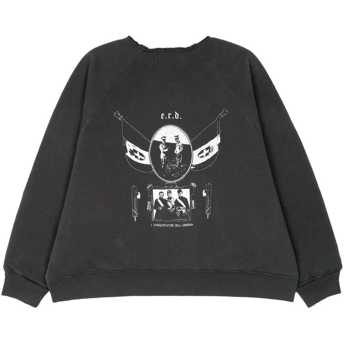 Enfants Riches Déprimés Architettura Di Mussolini Lined Raglan Sweatshirt