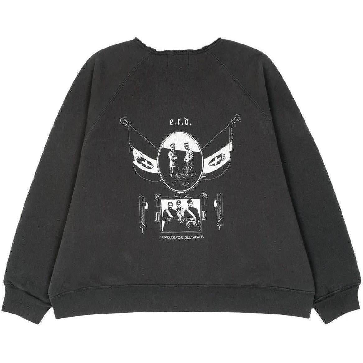 Enfants Riches Déprimés Architettura Di Mussolini Lined Raglan Sweatshirt