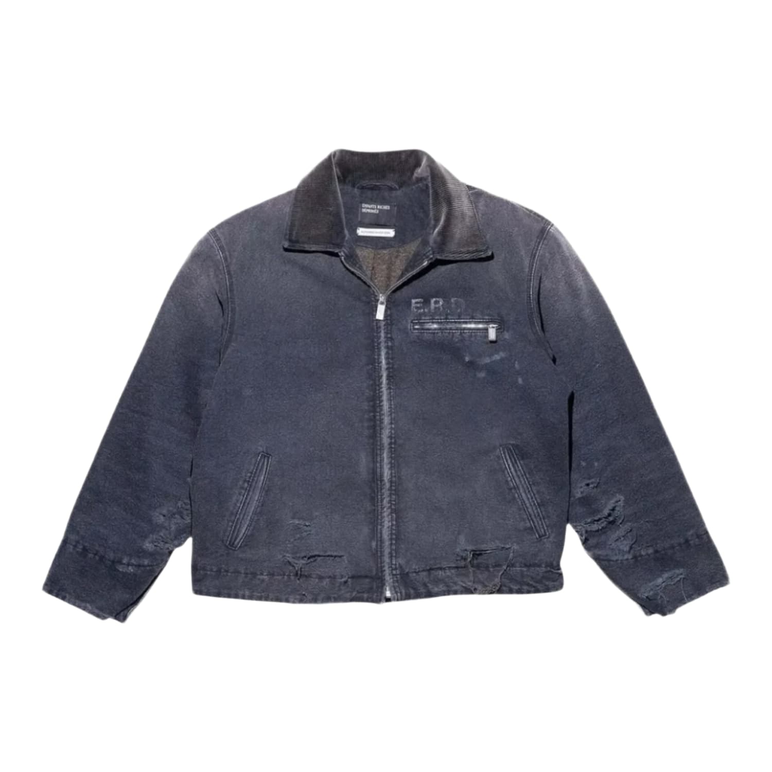 Enfants Riches Déprimés Blanket Lined Work Jacket Black