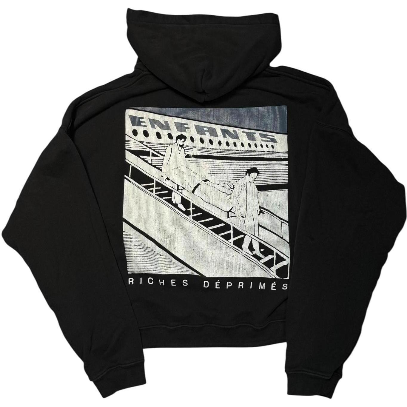 Enfants Riches Déprimes Death In Flight Hoodie Black - Like New