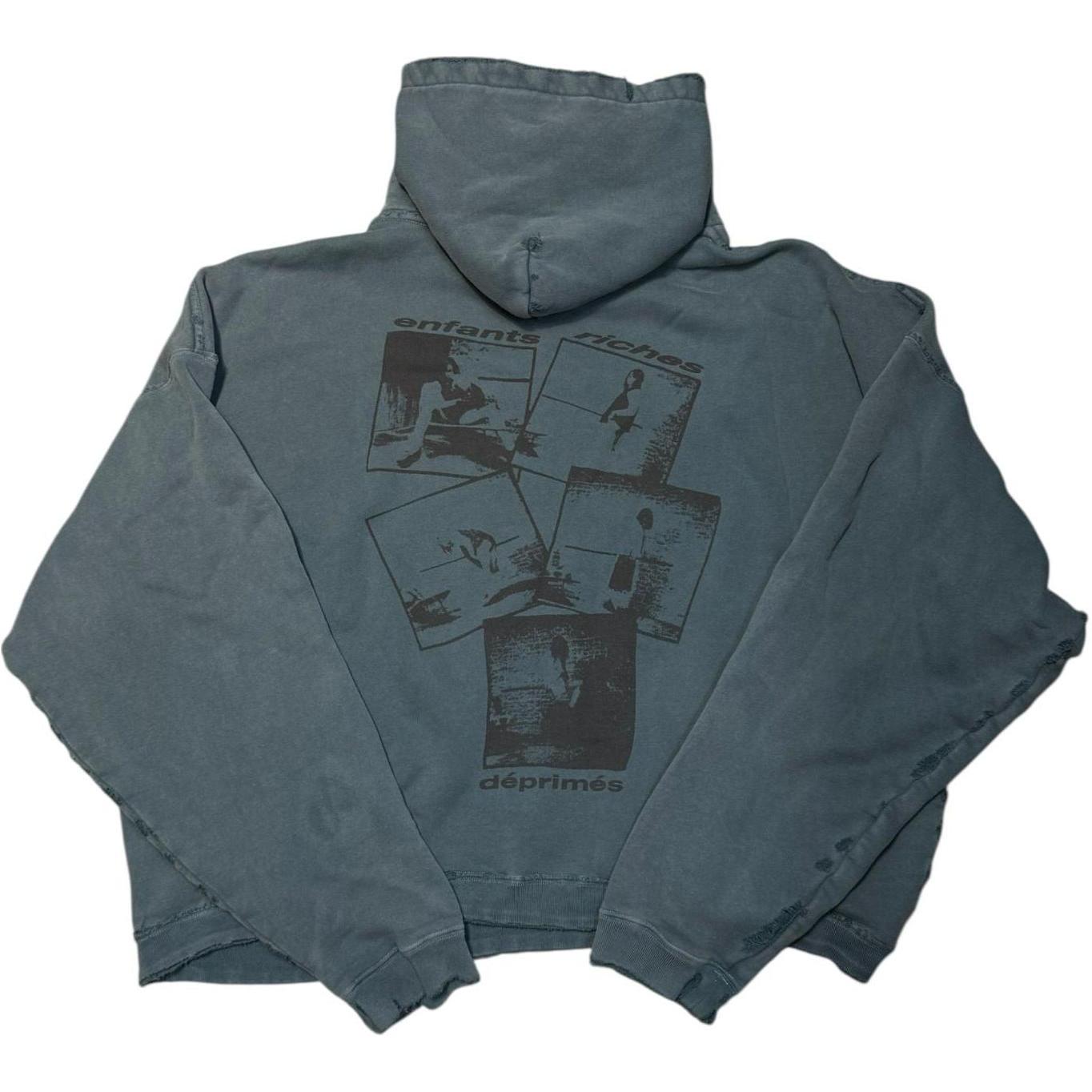 Enfants Riches Déprimés Erd School Days Hoodie Blue - Like New