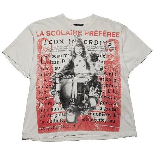 Enfants Riches Déprimés LA Scolaire Préféree T-Shirt Antique White