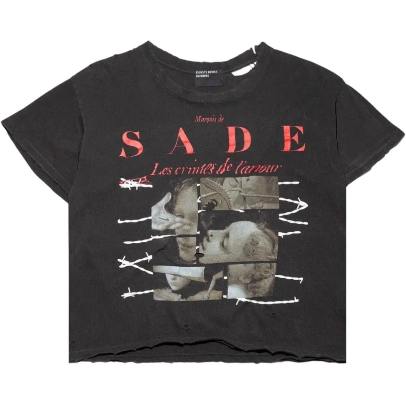 Enfants Riches Déprimés Les Crimes De L'Amour T-Shirt Thrashed Black