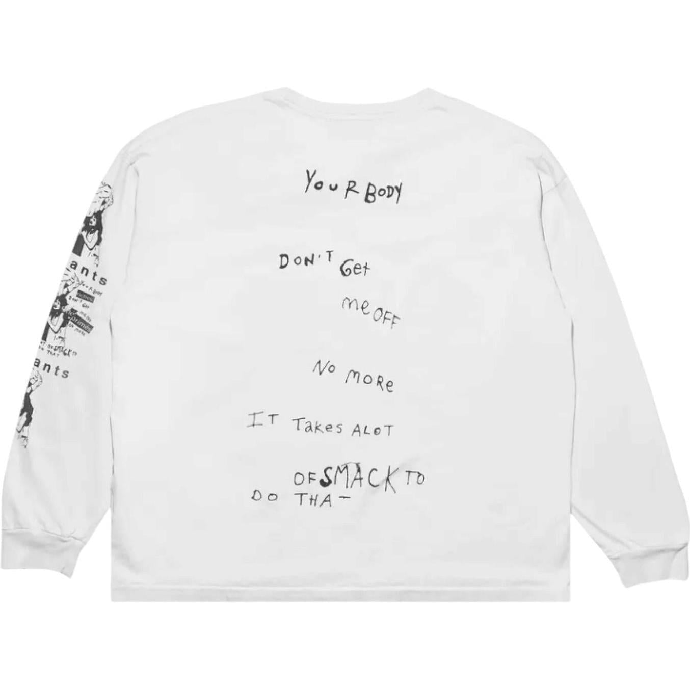 Enfants Riches Déprimés Neurosis Long-Sleeve T-Shirt Faded Ivory/Black