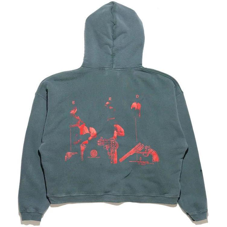 Enfants Riches Déprimés Psychotherapie De L'adolescent Hoodie Antique Green