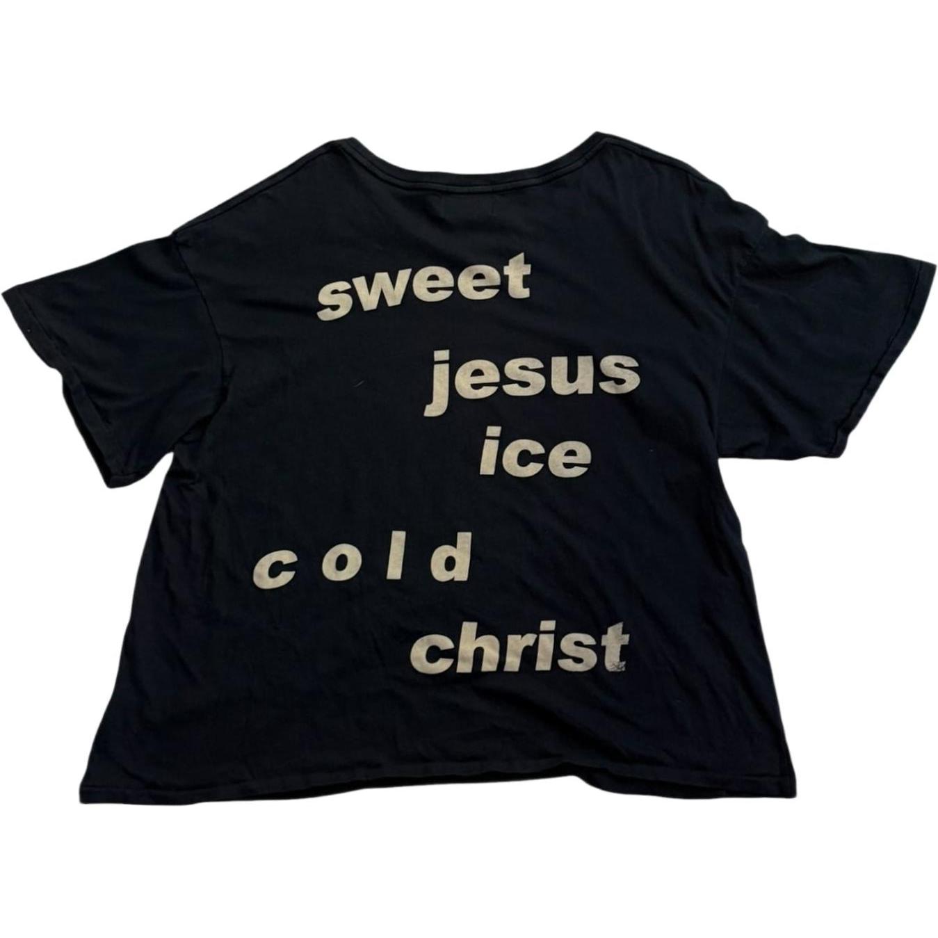 Enfants Riches Deprimes Sweet Jesus Ice Cold Christ T-Shirt Black
