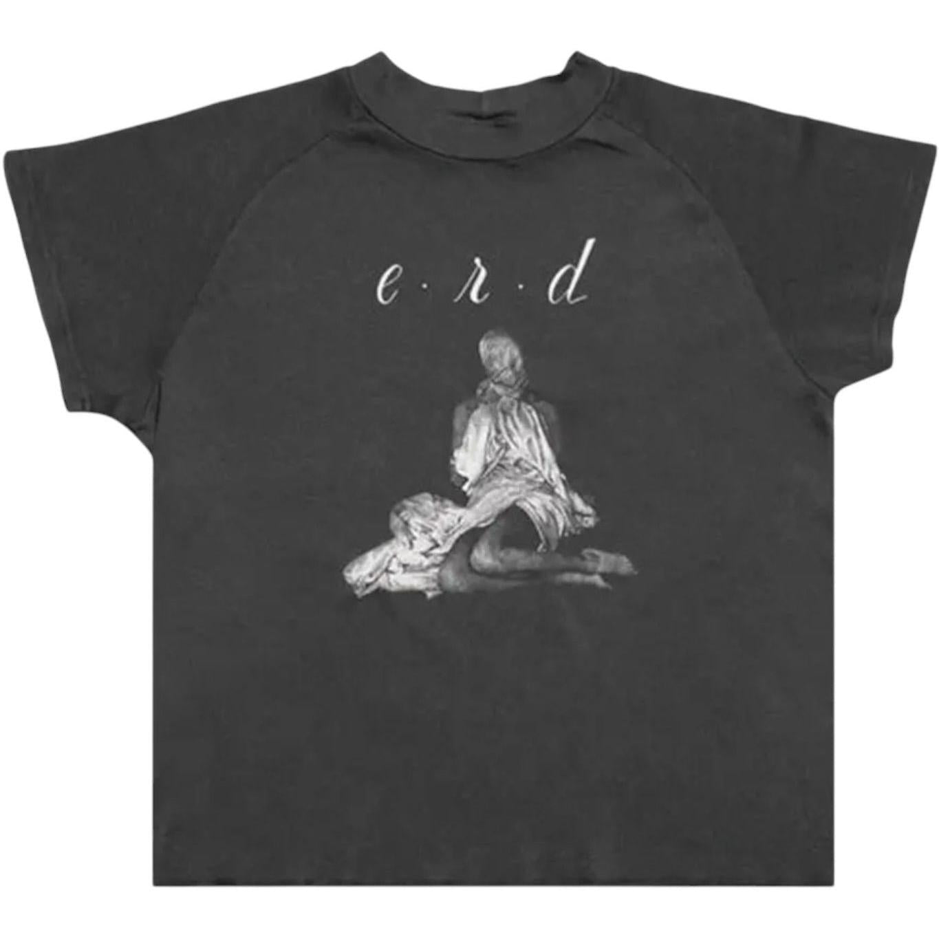 Enfants Riches Déprimés Woman In Sheet Raglan T-Shirt Faded Black