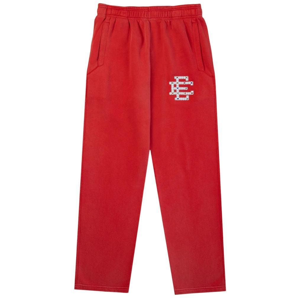 Eric Emanuel EE Basic/Core Studded Sweatpant Red