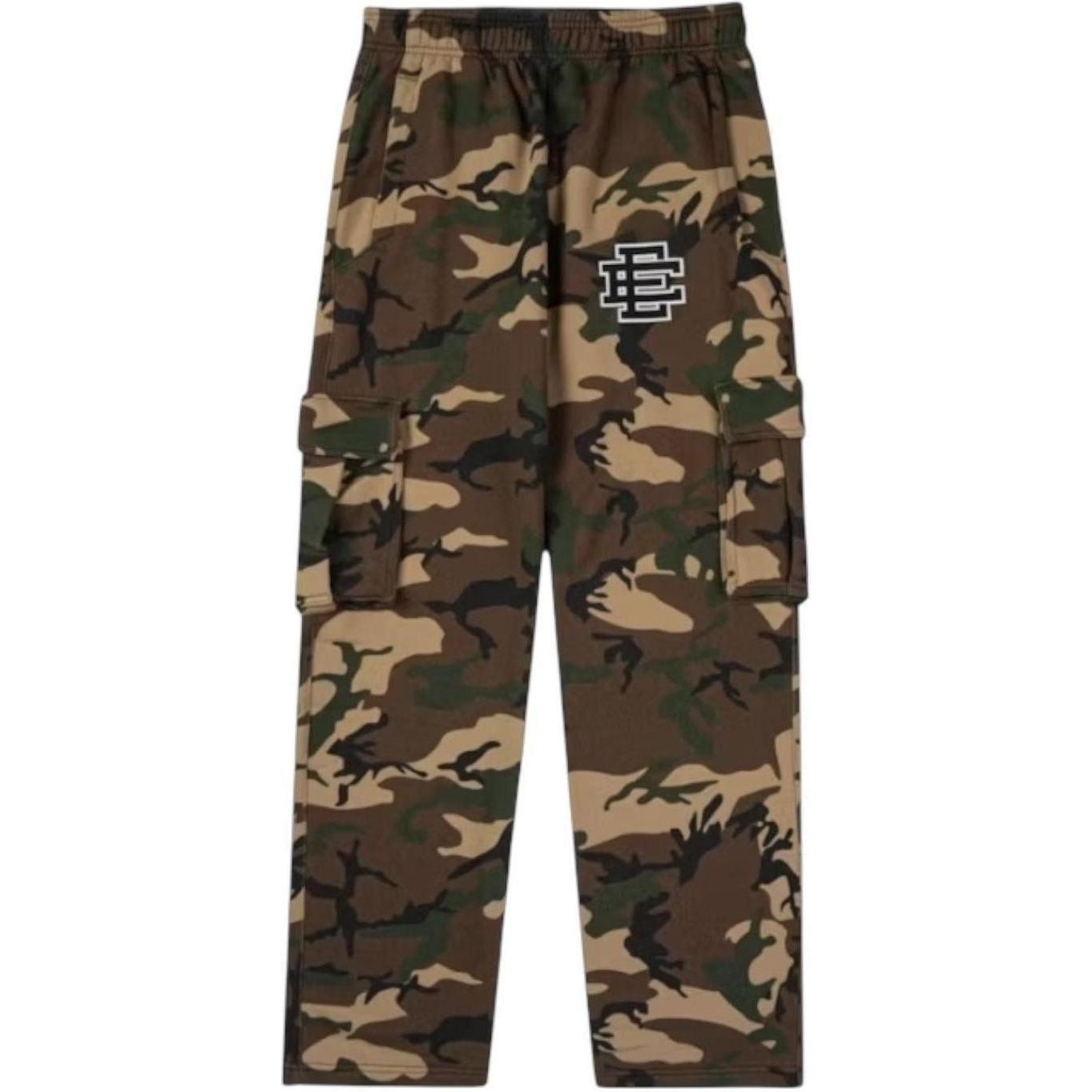 Eric Emanuel EE Cargo Sweatpant Woodland Camo/White/Black
