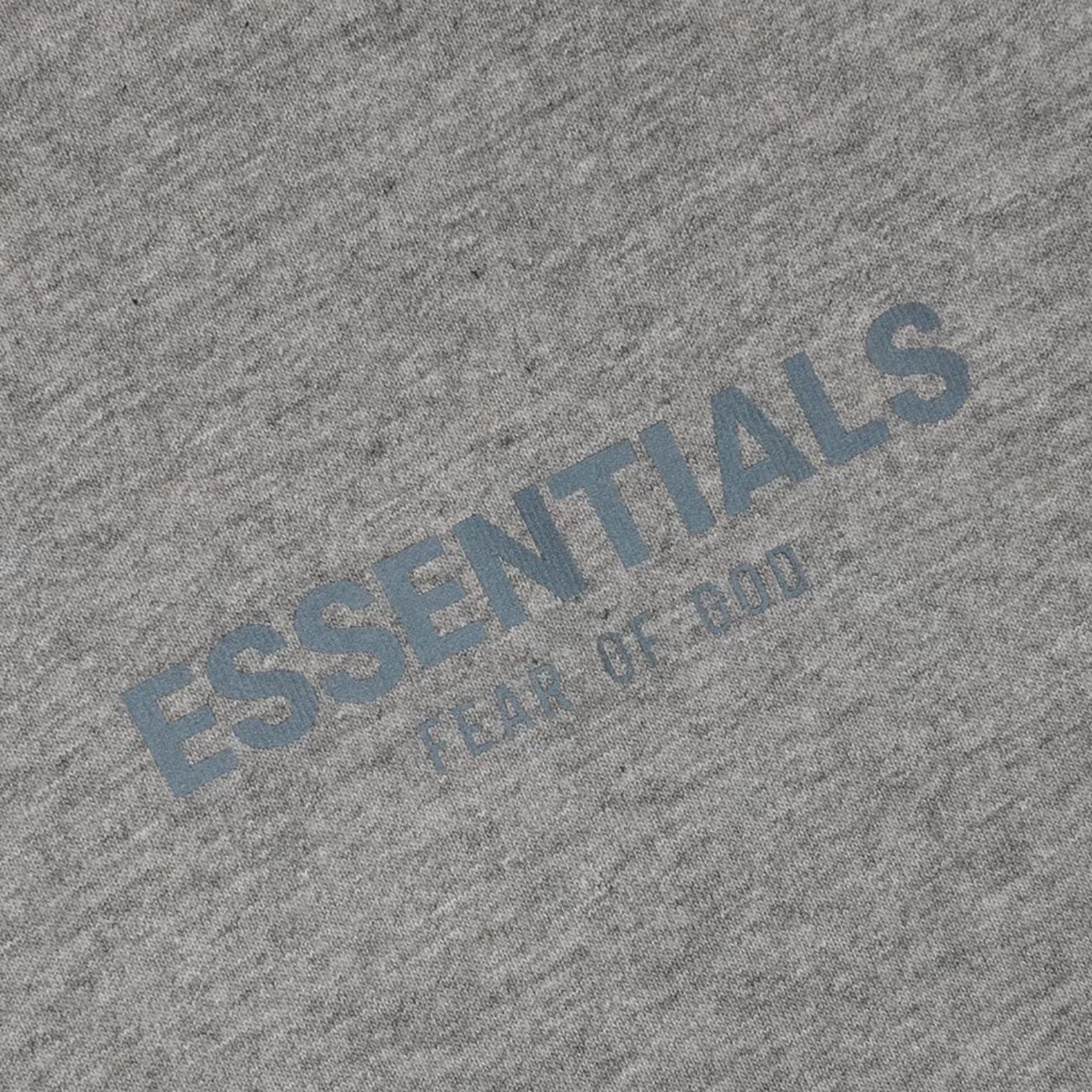 Fear of God Essentials Dark Heather Oatmeal Tee