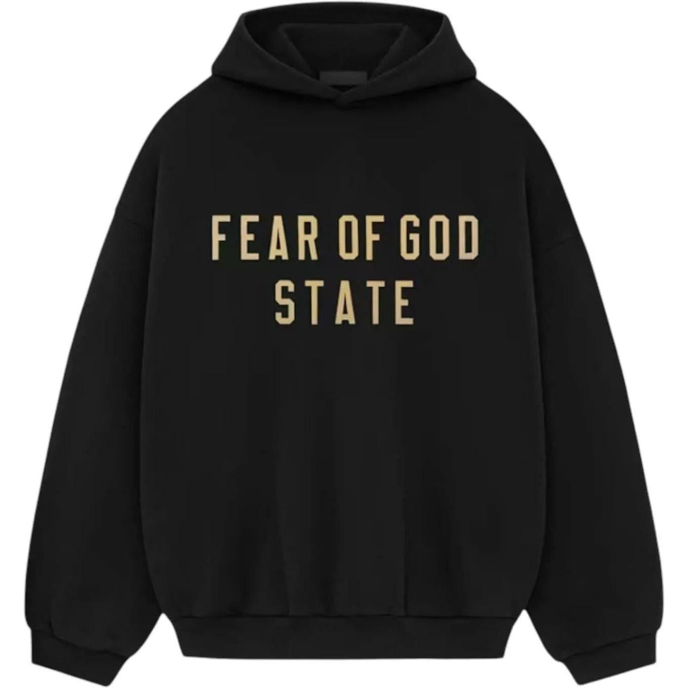 Fear of God Essentials Fleece Hoodie Black