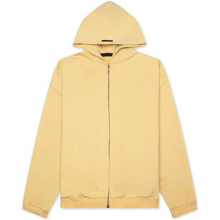 Fear of God Essentials Heavy Fleece Fullzip Hoodie Amber