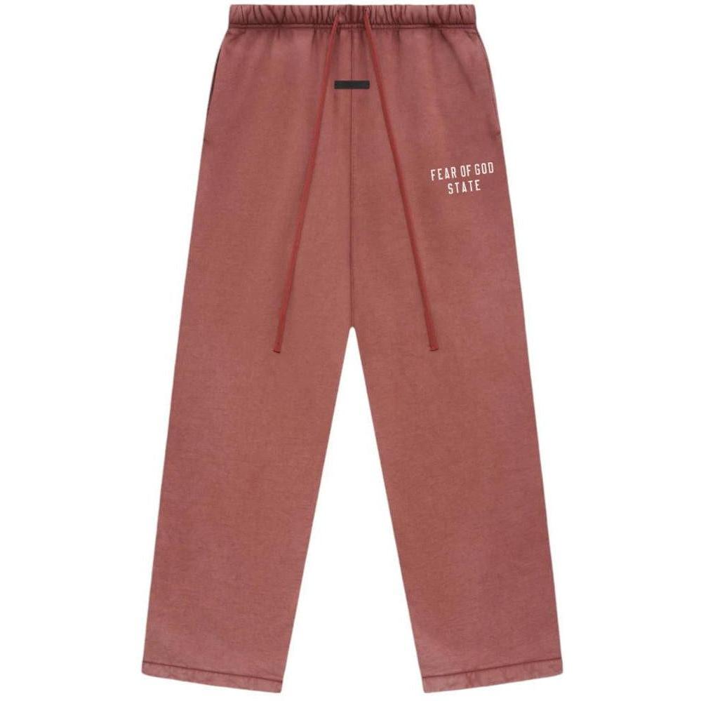 Fear of God Essentials Heavy Fleece Relaxed Sweatpant Crimson