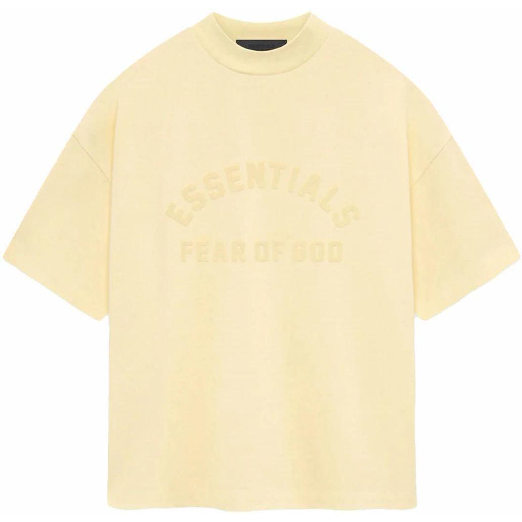 Fear of God Essentials Heavy Jersey S/S Tee Garden Yellow