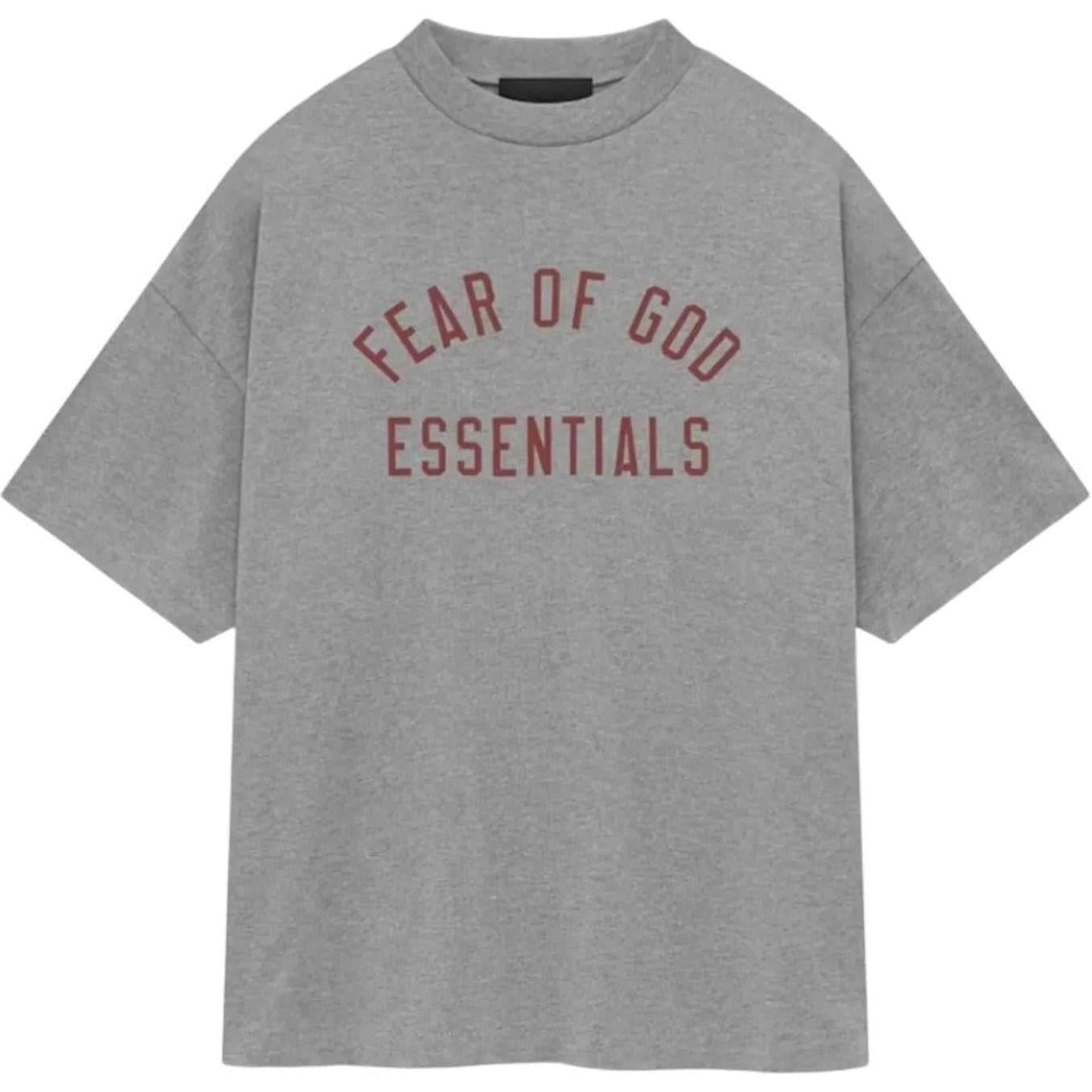 Fear of God Essentials Jersey Crewneck Tee Dark Heather