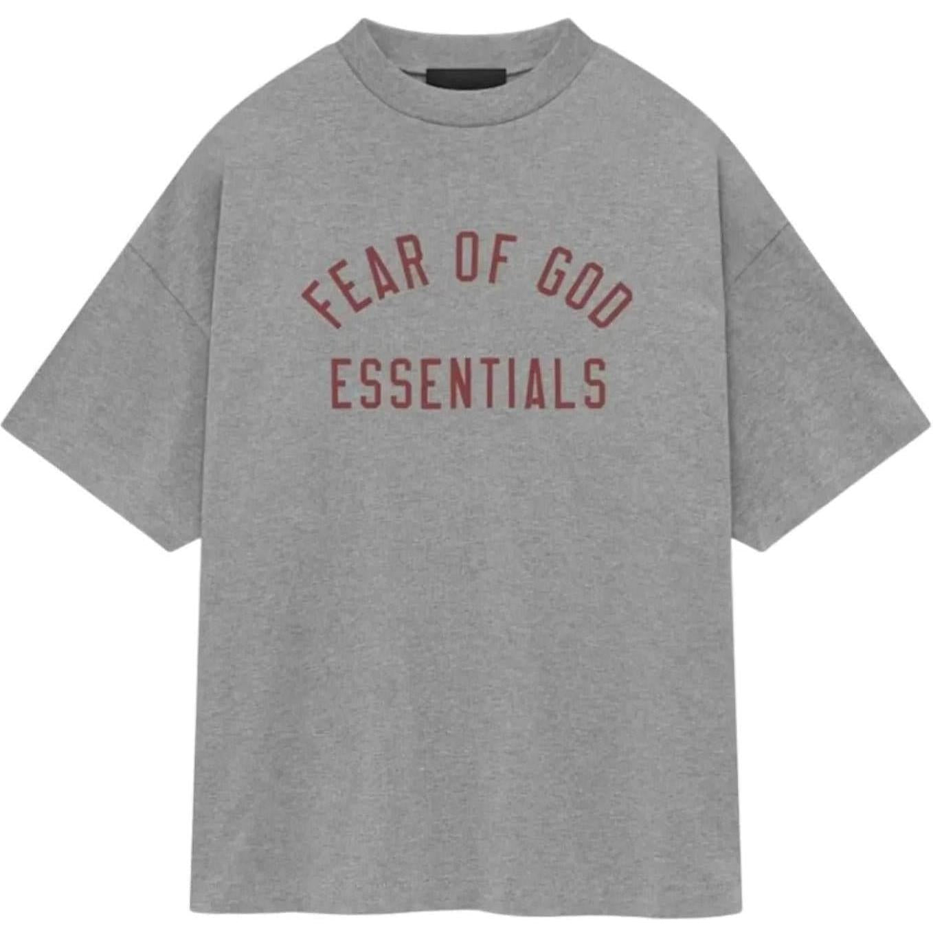 Fear of God Essentials Jersey Crewneck Tee Dark Heather