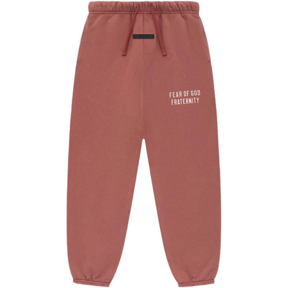 Fear of God Essentials Kids Heavy Fleece Sweatpant Crimson