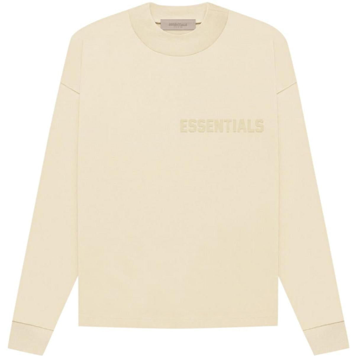 Fear of God Essentials Long-Sleeve Tee 'Eggshell'