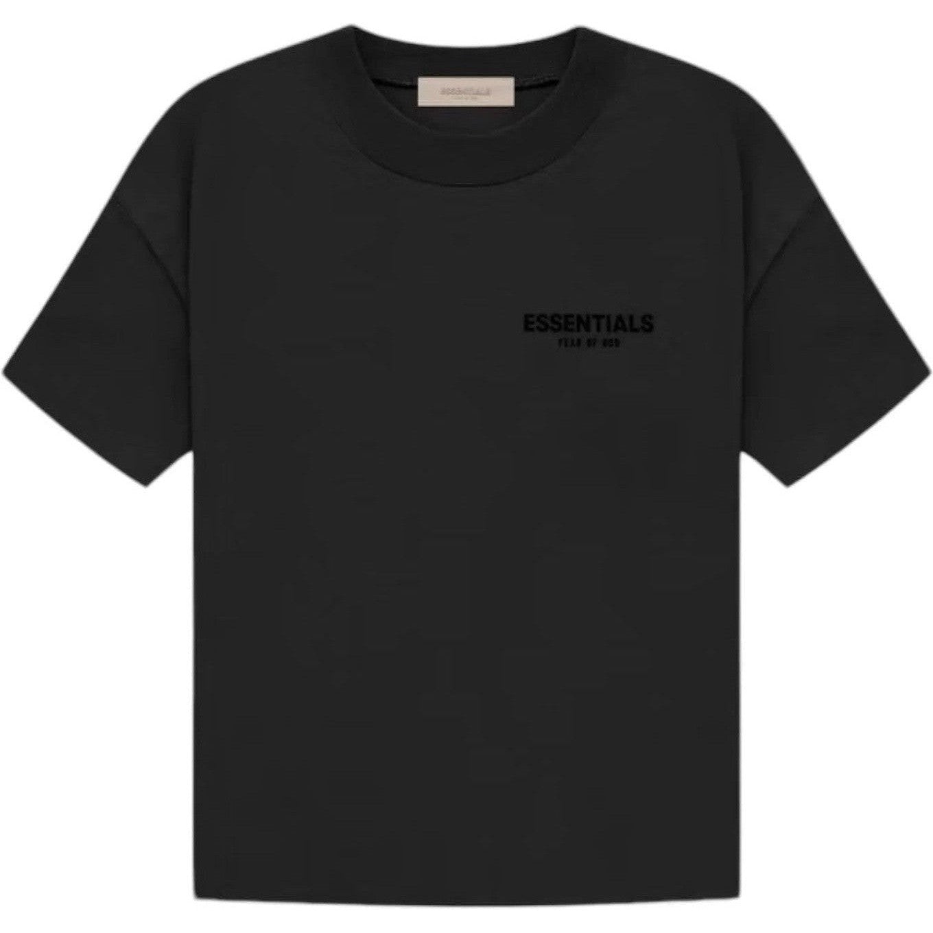 Fear of God Essentials T-Shirt Stretch Limo Black SS22