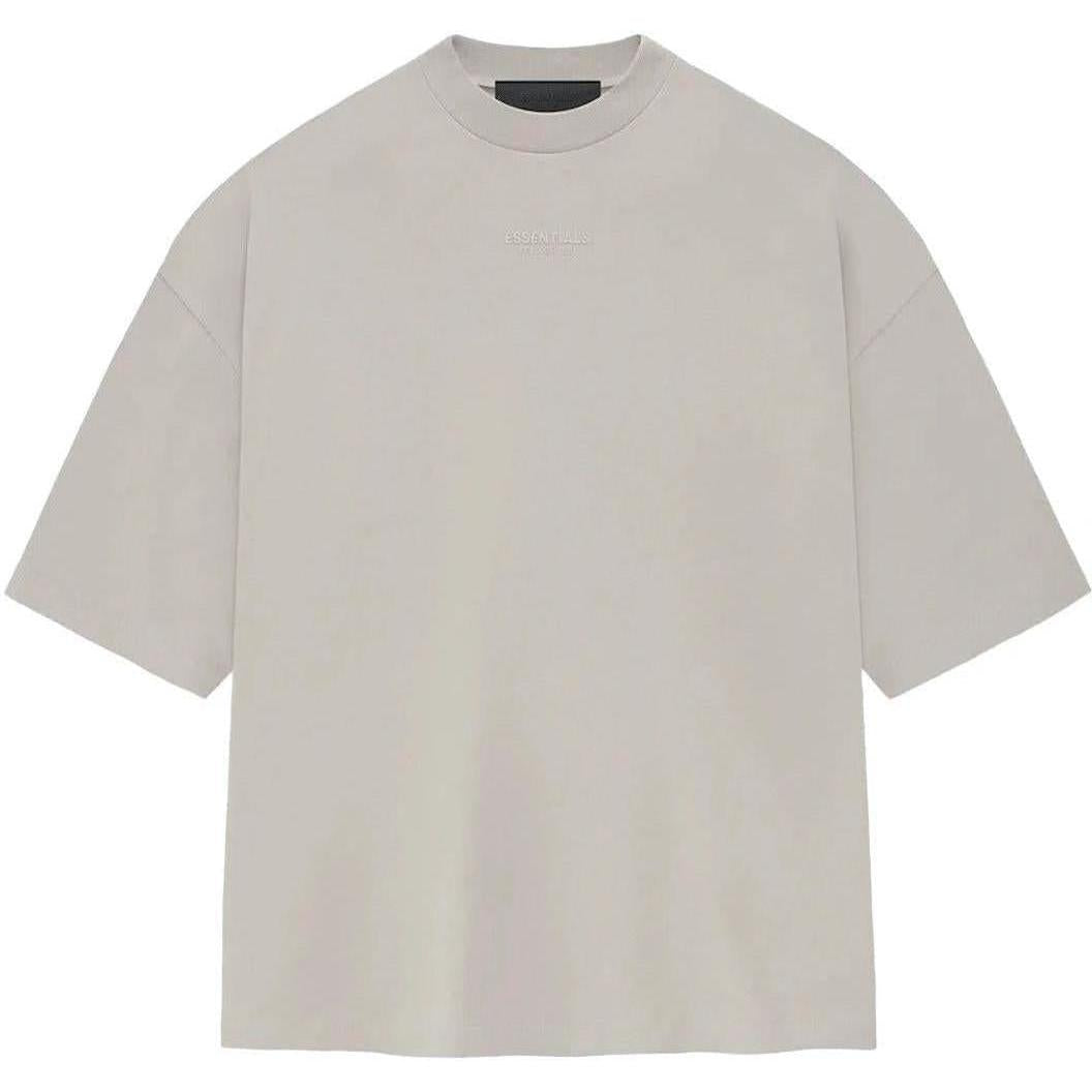 Fear of God Essentials Tee Silver Cloud