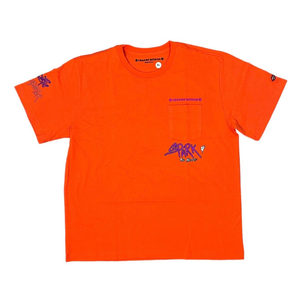 Chrome Hearts Matty Boy Spark T-Shirt Orange